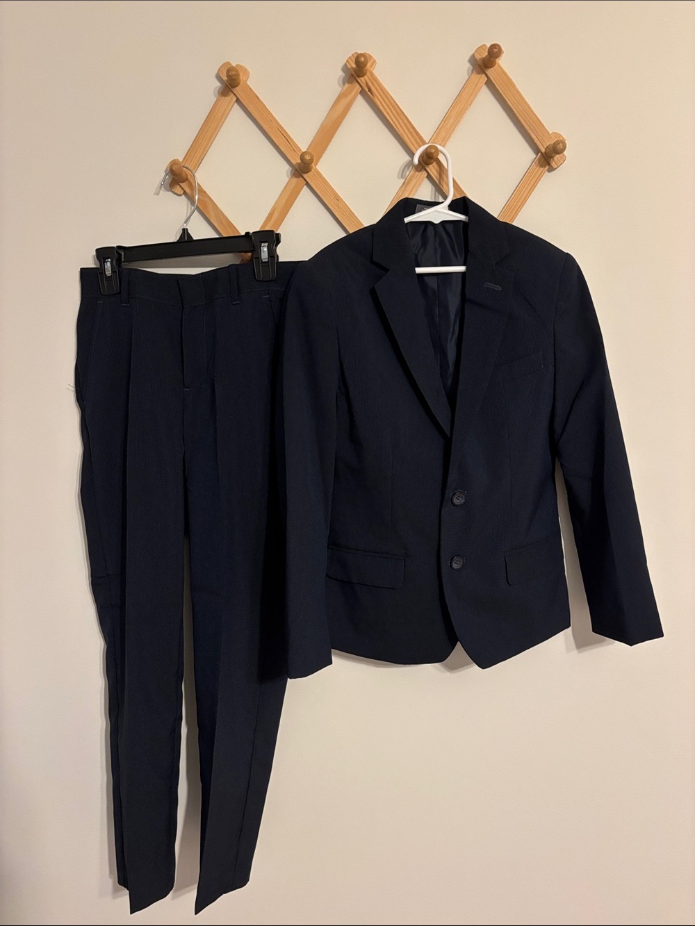 Van Heusen Navy Kids Two-Piece Suit - Blazer & Trousers